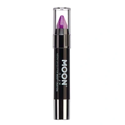 Afbeelding van Moon Creations Glow Neon UV Glitter Schmink Stift Paars