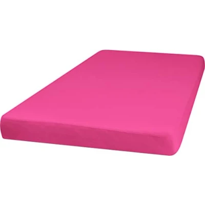 Afbeelding van Playshoes 770321 18 Jersey hoeslaken 70 x 140 cm waterdicht ademend roze