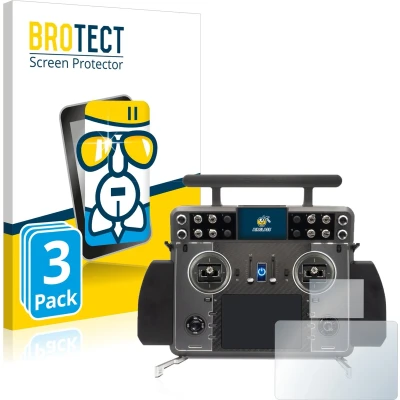 Afbeelding van BROTECT Screenprotector voor FrSky Tandem XE 2 Folie Beschermfolie Beschermglas transparant (3 Stuks)