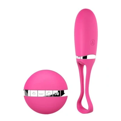 Afbeelding van Dorcel Secret Delight Vibrerend Ei met voice control roze