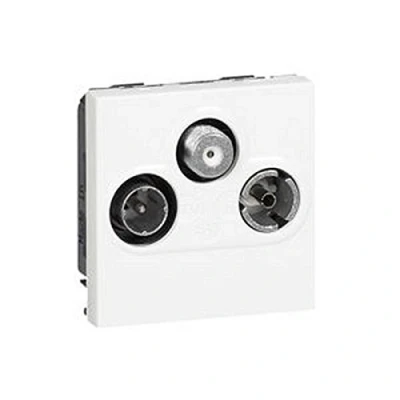 Afbeelding van Legrand Mosaic Antennecontactdoos 078786 E2NMV