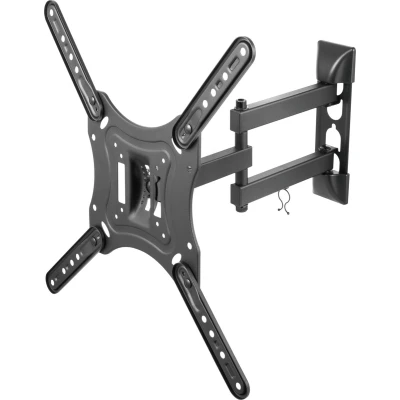 Afbeelding van Deltaco ARM 0255 TV Beugel Kantelbaar en Draaibaar 23 55 inch Max 30kg Zwart
