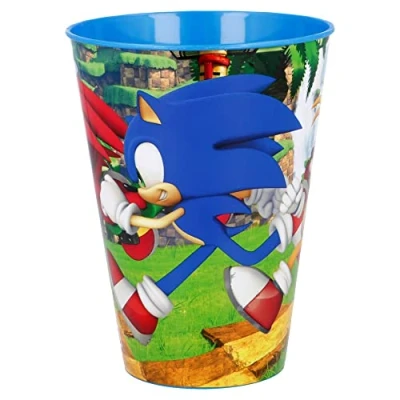 Afbeelding van Herbruikbare beker voor kinderen, BPA vrij, kunststof, 430 ml, SONIC