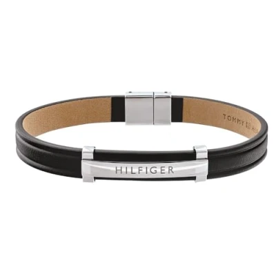 Afbeelding van Tommy Hilfiger Jewelry armband voor heren van leer zwart 2790161