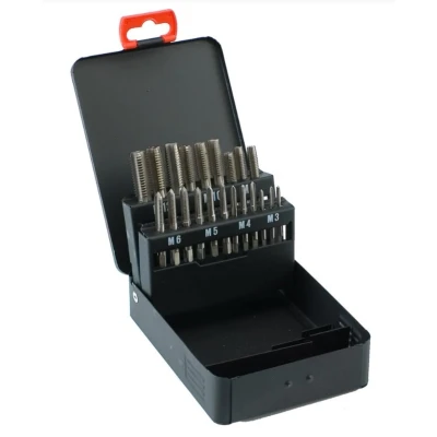 Afbeelding van YATO YT 2976 Set handtappen M3 M12 21 Sneldraaistaal