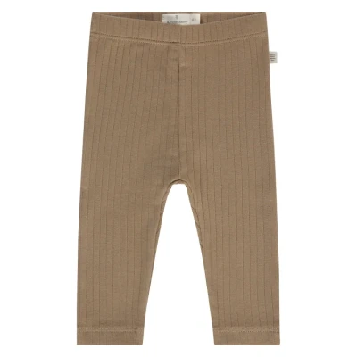 Afbeelding van A Tiny Story Broek Rib Effen Bruin 50