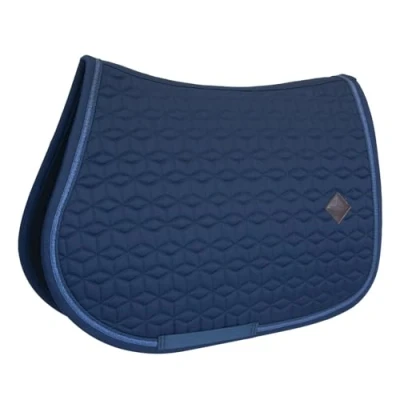 Afbeelding van Kentucky Zadeldekje Glitter Rope Springen Navy Pony