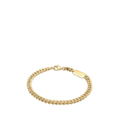 Afbeelding van Kuzzoi Rundpanzer Massiv Armband, Heren, Maat: 21, Gold