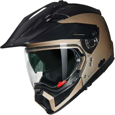 Afbeelding van Nolan N70 2 X 06 Classico Nobile 316 Sand Zwart Glossy Multi Helm Maat L