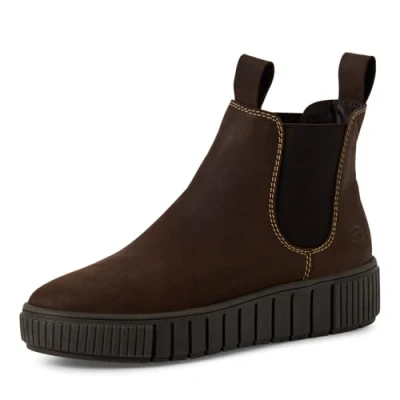 Afbeelding van Tamaris Bottines Chelsea pour femme 1 25403 43, Marron Pull Up, 36 EU