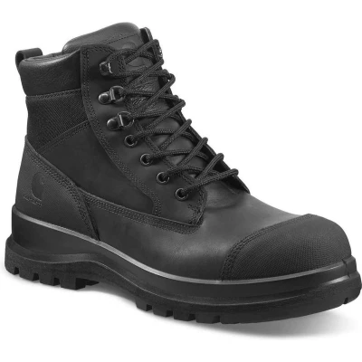 Afbeelding van Carhartt Detroit Rugged Flex S3 veiligheidsschoenen voor heren, 6 inch, zwart.