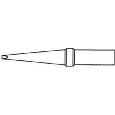 Afbeelding van Weller 4ETM 1 soldeerpunt Langwerpige vorm Grootte 3.2 mm Lengte soldeerpunt: 44 Inhoud: stuk(s)