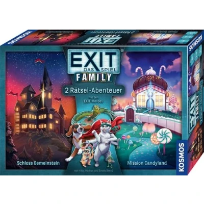 Afbeelding van Kosmos EXIT Family: Schloss Gemeinstein/Mission Candyland (Duits)