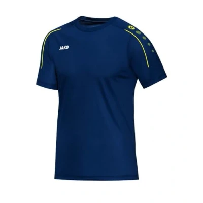 Afbeelding van T shirt Classico Nachtblauw/citroen / 128