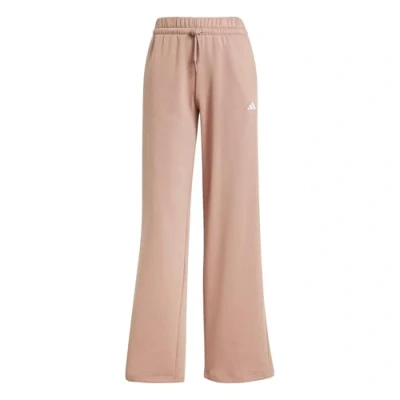 Afbeelding van adidas ESSENTIALS SMALL LOGO FEEL COZY OPEN HEM PANTS, warm clay/wit, L