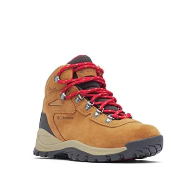 Afbeelding van Columbia Newton Ridge PLUS II Waterproof Bergschoenen, Dames, Maat: 38, Elk/mountain red Veloursleer