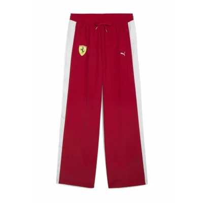 Afbeelding van Puma Scuderia Ferrari Drivers Trainingsbroek, Heren, Maat: Small, Dark cherry