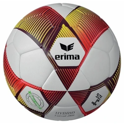 Afbeelding van Erima Hybrid Futsal Voetbal Rood / Geel Maat: 4