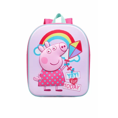 Afbeelding van Peppa Pig 3D meisjes peuter rugzak roze 32 x 25 10