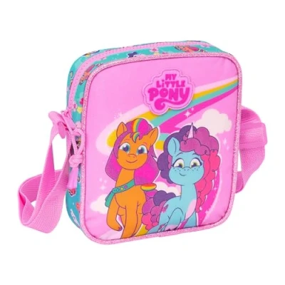 Afbeelding van Schoudertas My Little Pony Magic Roze Turkoois 16 x 18 4 cm