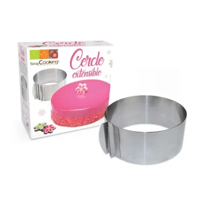Afbeelding van Scrapcooking Verstelbare Bakring Rond Ø16 30cm