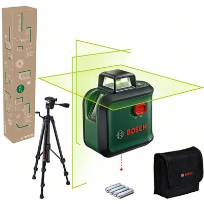 Afbeelding van Bosch Home and Garden AdvancedLevel 360 Set Kruislijnlaser Reikwijdte (max.): 12 m