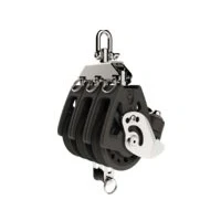 Afbeelding van Synchro blok 50mm triple bkt cl zwart