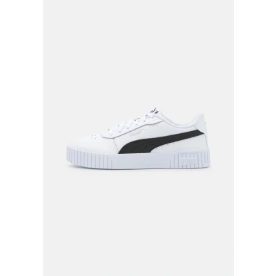 Afbeelding van Carina 2.0 sneakers voor Dames, Zwart/Wit/Zilver, Maat 35,5 PUMA