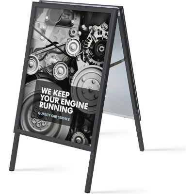 Afbeelding van A Board A1 Rechte Hoeken 32 mm Zwart Syna ZPA1G32MEC9005