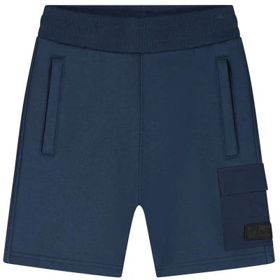 Afbeelding van Malelions Shorts Navy Maat 128