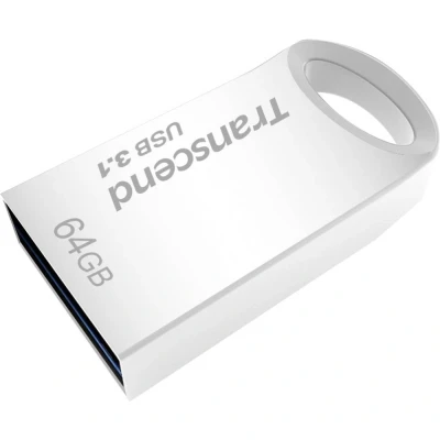 Afbeelding van Transcend JetFlash® 710S USB stick 64 GB Zilver TS64GJF710S 3.2 Gen 1 (USB 3.0)