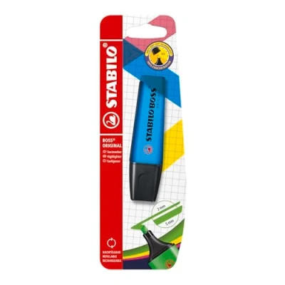 Image de STABILO Surligneur BOSS ORIGINAL blister x 1 bleu