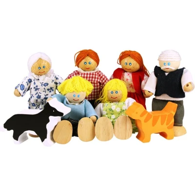 Afbeelding van Bigjigs Family Miniaturen voor kinderen, Maat: One Size, Multi coloured