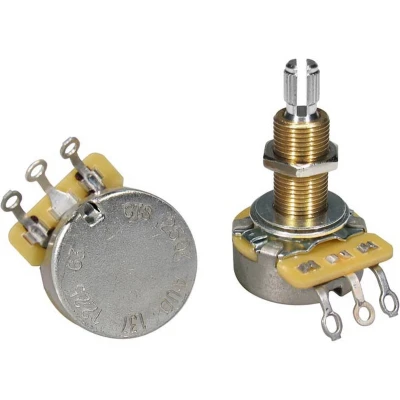 Afbeelding van Potentiometer CTS 250K audio voor USA LP .750x3/8