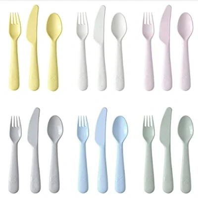 Afbeelding van IKEA KALAS 704.613.85 18 delige set voor kinderen, BPA vrij, magnetron en vaatwasmachinebestendig