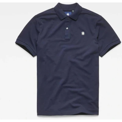 Afbeelding van G Star Dunda SLIM Poloshirt, Heren, Maat: XS, Blue