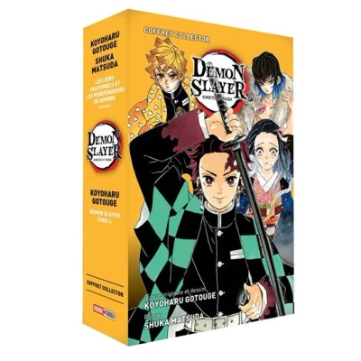Image de Coffret Demon Slayer T04 + Roman jeunesse T02