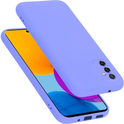 Afbeelding van Cadorabo Hoesje geschikt voor Samsung Galaxy M52 5G in LIQUID LICHT PAARS Beschermhoes gemaakt van flexibel TPU silicone Case Cover