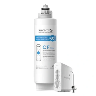 Afbeelding van Waterdrop Filter WD G3 N1CF, 6 maanden levensduur, Vervanging voor W Omgekeerde Osmose Systeem