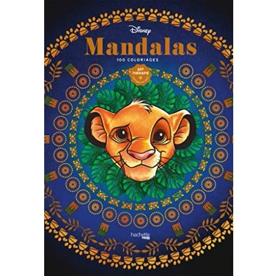 Afbeelding van DISNEY MANDALAS Hachette Heroes Kleurboek voor volwassenen