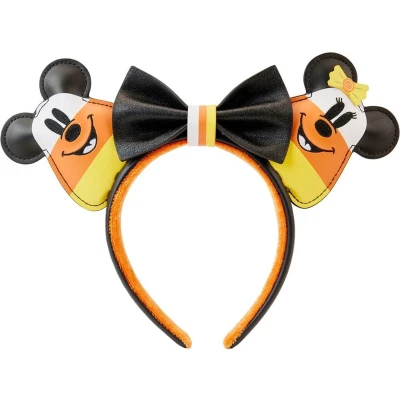 Afbeelding van Disney Loungefly Ears Headband (Hoofdband) Candy Corn Mickey &amp; Minnie