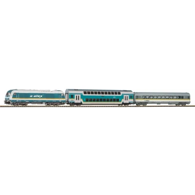Afbeelding van Piko 57139 H0 Startset Alex reizigerstrein