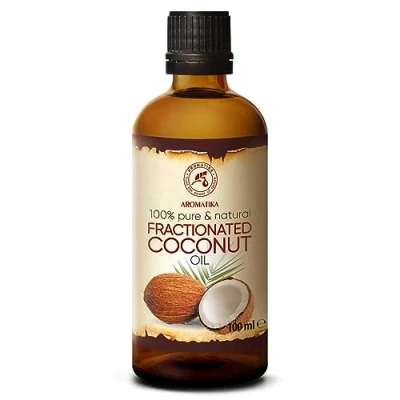 Afbeelding van Gefractioneerde Kokosolie 100ml 100% Puur Natuurlijke Lichaamsboter Rijk aan Mineralen &amp; Vitamines voor Intensieve Huidverzorging Massage Wellness Cosmetica Ontspanning Anti Rimpels Aging Hydrateert Vochtinbrengend