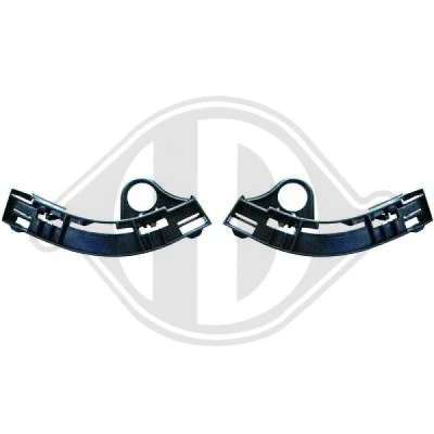 Afbeelding van DIEDERICHS 1291064 Houder, bumper rechts