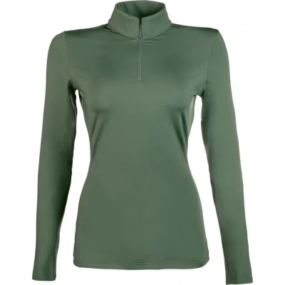 Image de HKM Chemise Basic Vert foncé M