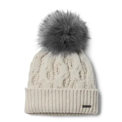 Afbeelding van Columbia Boundless DAYS Cable POM Beanie Muts, Dames, Maat: One Size, Dark stone