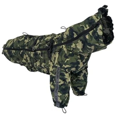 Afbeelding van Croci Hiking Go Mimetic regenjas voor honden, draagbaar, maat 60 cm 382 g