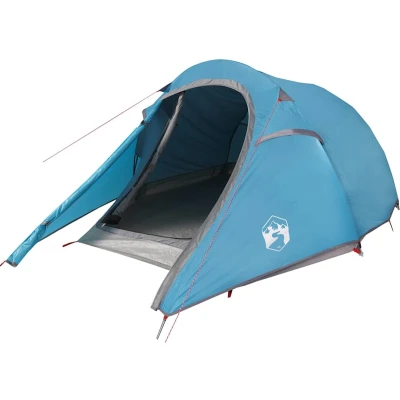 Afbeelding van Tunneltent 3 persoons waterdicht blauw