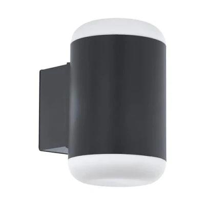 Afbeelding van EGLO LED buitenwandlamp Merlito antraciet