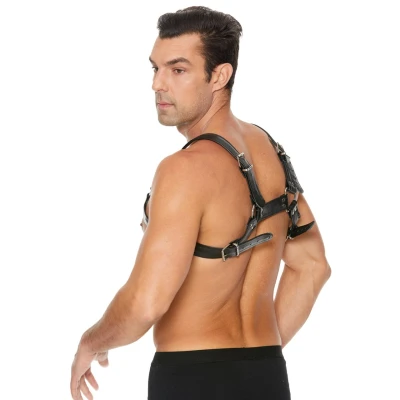 Afbeelding van Buckle Bulldog Harness L/XL Black